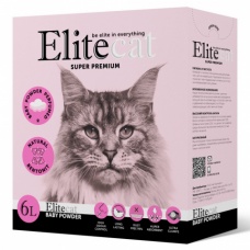 ELITECAT "BABY POWDER" Наполнитель комкующийся с ароматом детской пудры