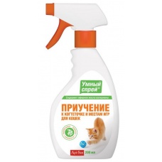 Умный спрей Приучение кошек к когтеточке и местам для игр