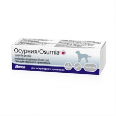 Осурния ушной гель для собак 1 мл., уп. 2 тюбика