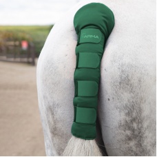SHIRES ARMA Нахвостник транспортировочный для лошади "Comfort", зеленый