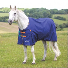 SHIRES HIGHLANDER Попона прогулочная для лошади "Original", 600D, 100g, 135, синий